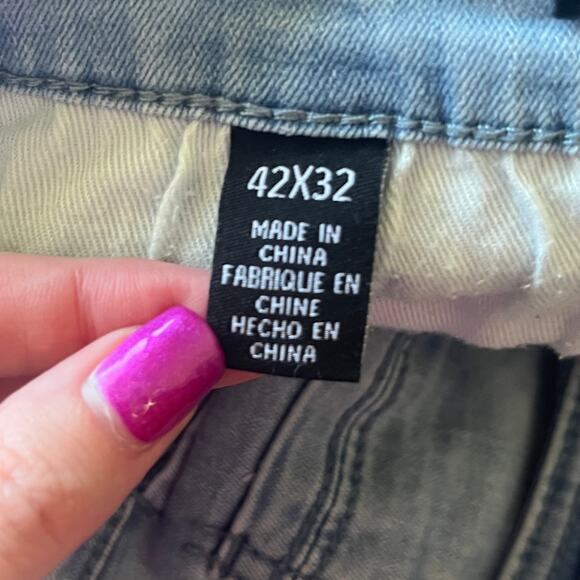 Kenneth Cole Men's Light Wash Regular Fit Size 42 x 32 - Picture 5 of 14